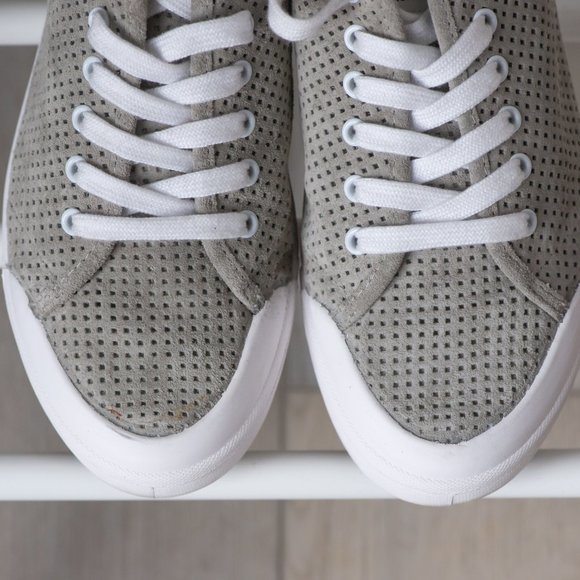 Rag & Bone New York Standard Issue Perforated Leather Sneakers - Picture 5 of 9